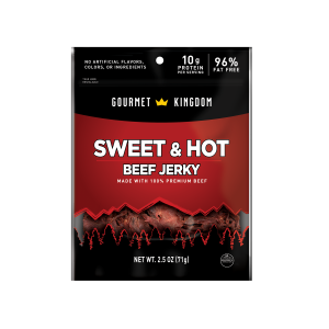 Sweet & Hot Beef Jerky - 2.5oz