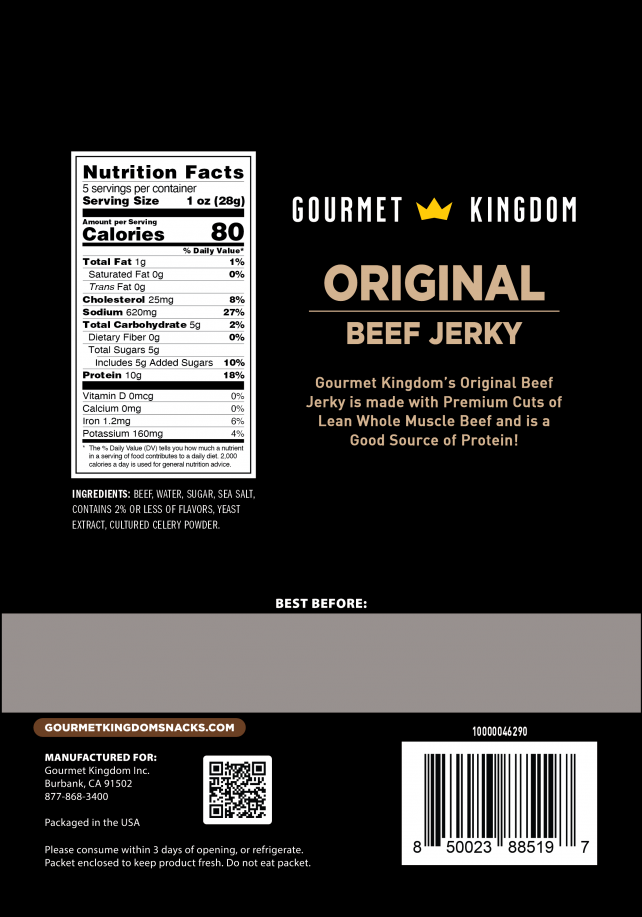 Original Beef Jerky - 5oz - Image 2
