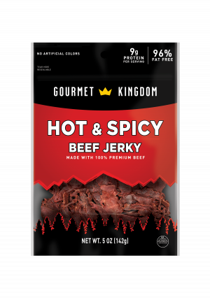 Hot & Spicy Beef Jerky - 5oz